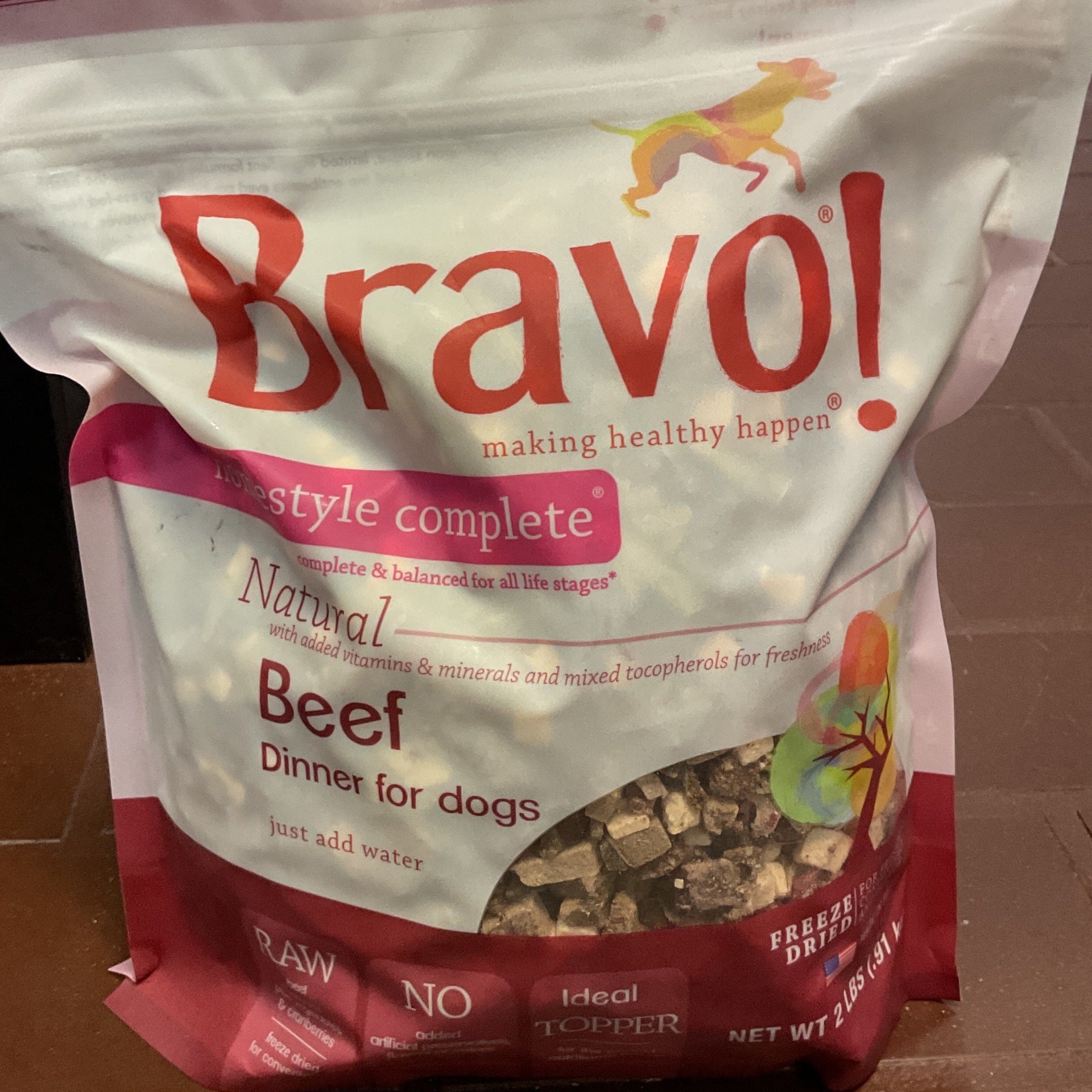Bravo Freeze Dried Complete Beef 2